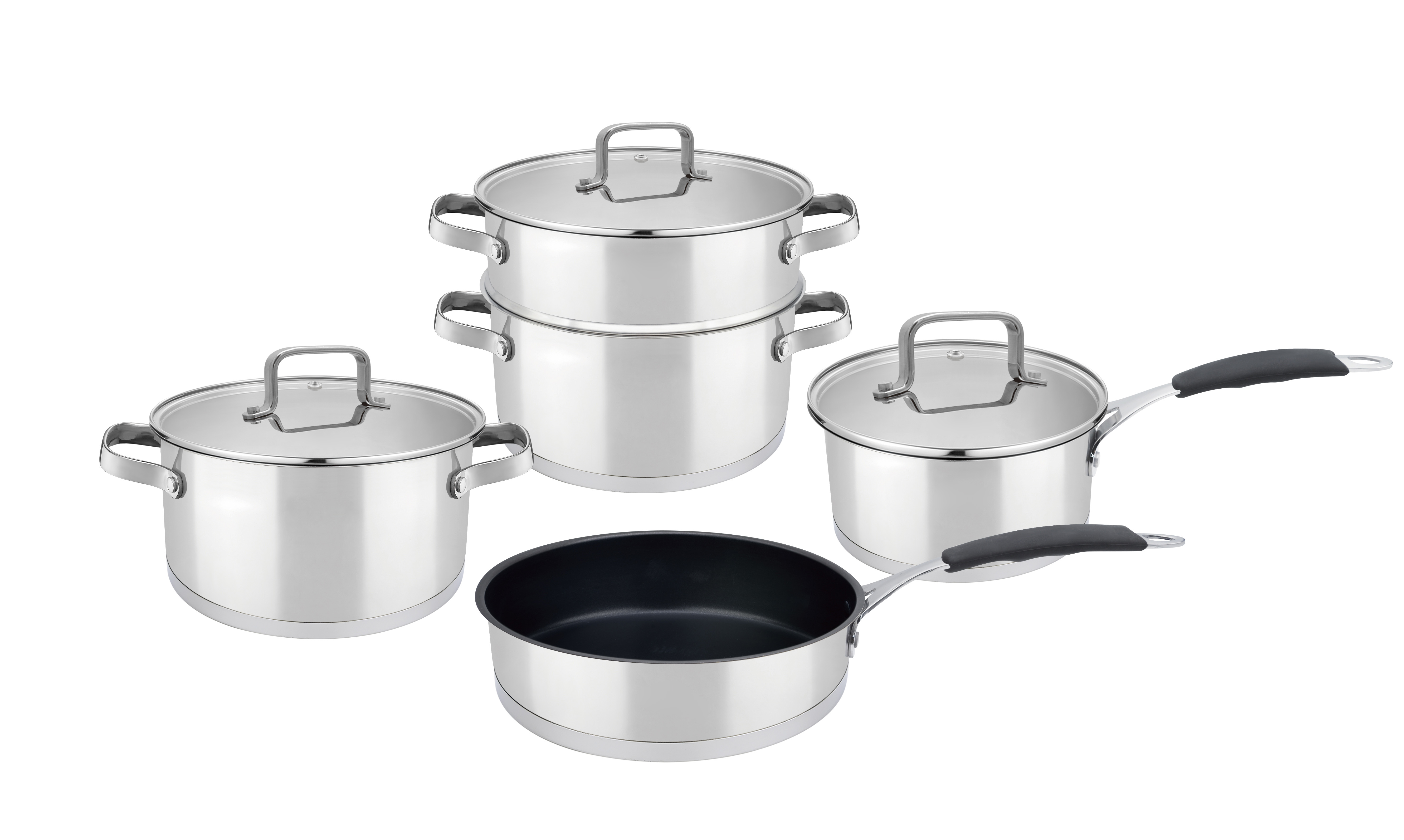 Weekly recommendation: 8pcs S/S cookware set Weekly recommendation: 8pcs S/S cookware set